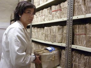 El Archivo General de Marina y su directora