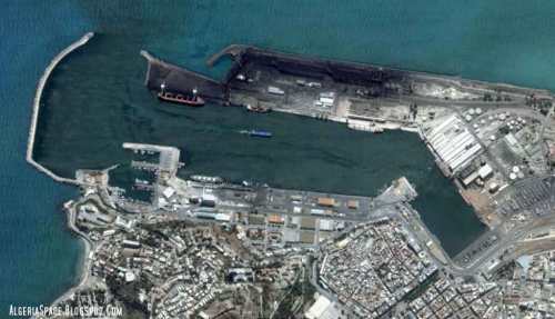 Vista actual de su puerto marítimo