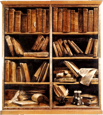 estanteria con libros