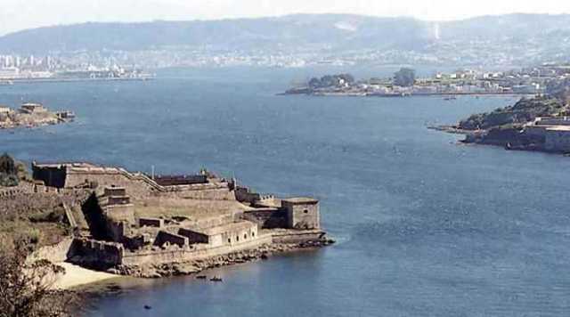 Imagen del puerto de Ferrol