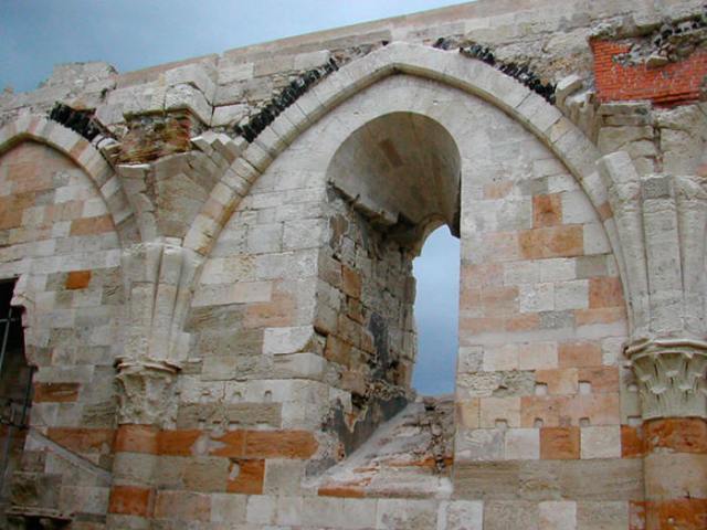 Parte de un muro exterior