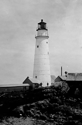 Anitgua imagen del faro (S. XIX)