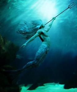 Un tritón segun la mitología clásica