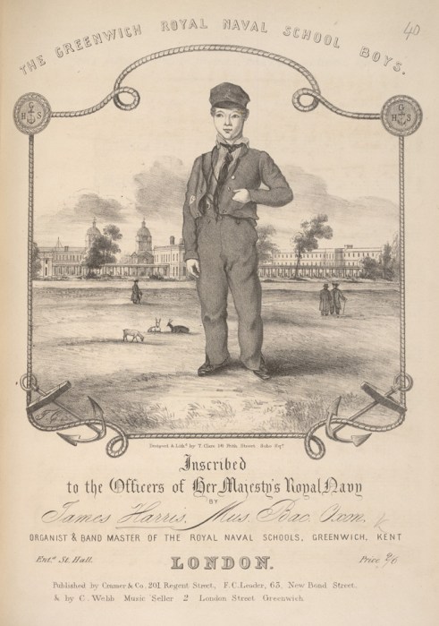 Alumno del Colegio Naval de Greenwich