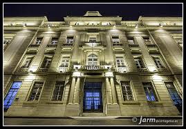 Una vista de la fachada del edificio donde se albergó la Academia de Guardiamarinas