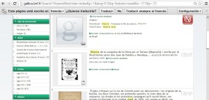 A la izquierda se pueden ver las opciones para selccionar