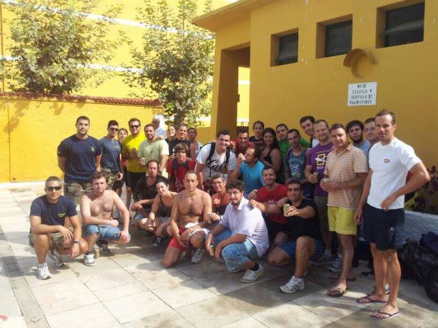 Los docentes y discentes del curso