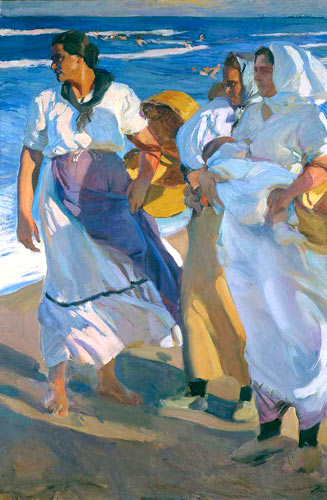 Pescadoras valencianas (1915, Museo Sorolla)