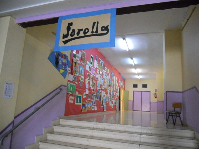 Una fotografía de la exposición que se montó con todos los dibujos realizados