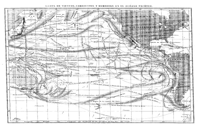 carta vientos pacifico