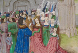 Esponsales de Diodicias y Labana, reyes de Siria