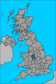 Localización de la región en el mapa