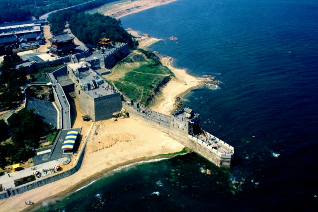 Una vista área del monumento. Fuente