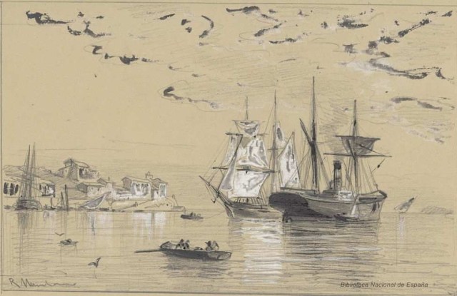 Entrada en el puerto