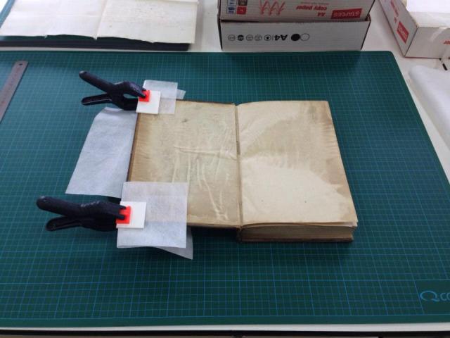 Taller restauración papel