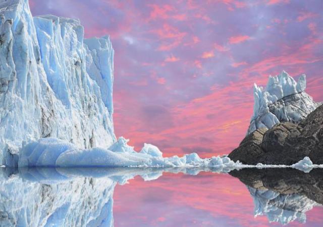 Una imagen idílica de la Antártida. Fuente.