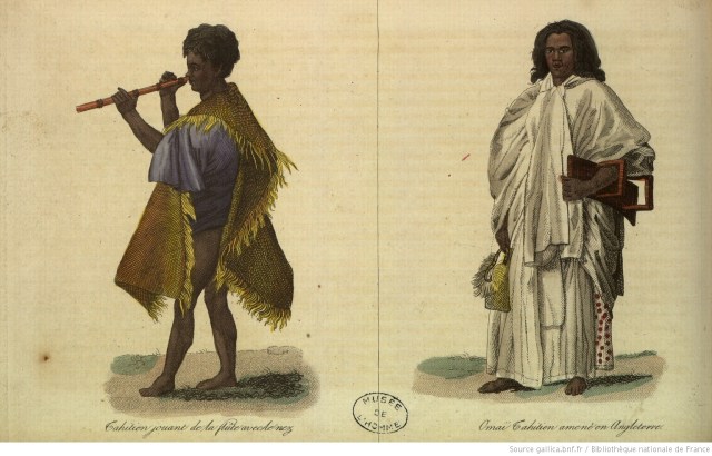 Habitantes de la isla a principios S. XIX