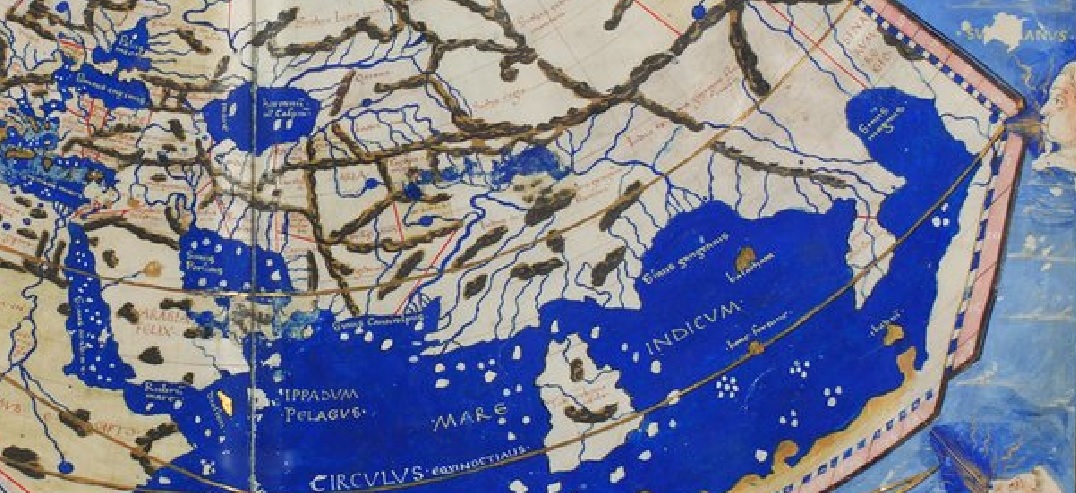 india en el mapa de Ptolomeo