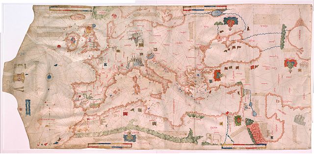 1455_Nautical_Chart_by_Bartolomeo_Pareto