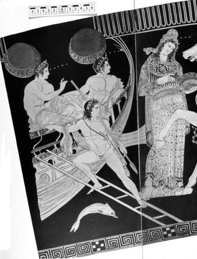 Argonautas (argo, Calias, Zetes) y Medea