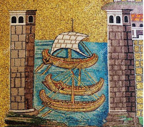 絵画 Port de ravenna Un antiguo puerto del Adriático: Classe – Blog Cátedra de Historia